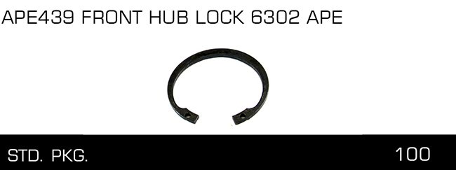 APE439 FRONT HUB LOCK 6302 APE